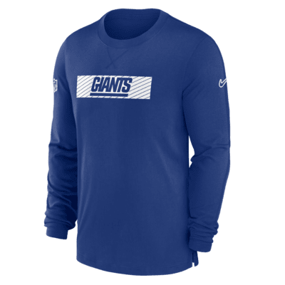 New York Giants Sideline Player Team Issue Men's Nike Dri